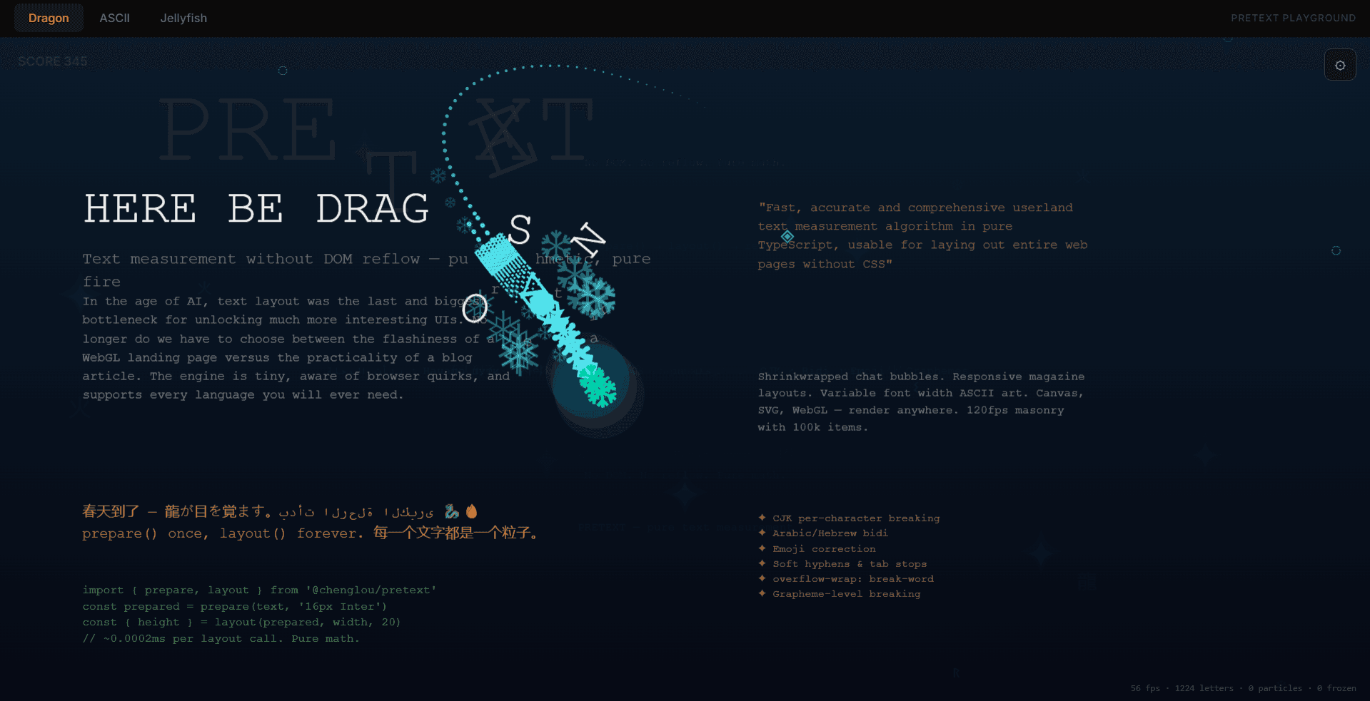 Pretext Playground Upgrade